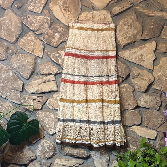 Lapis Dresses & Skirts - Crochet maxi skirt.